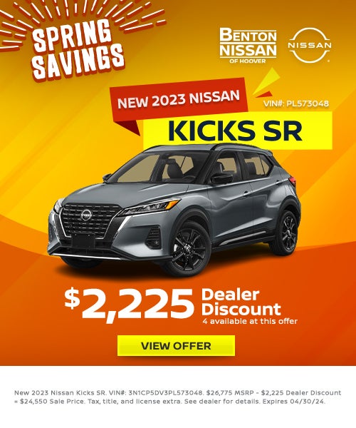 New 2023 Nissan Kicks SR
